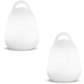 Conjunto de 2 luces LED inalámbricas flotantes impermeables Liberty C25 24X18CM