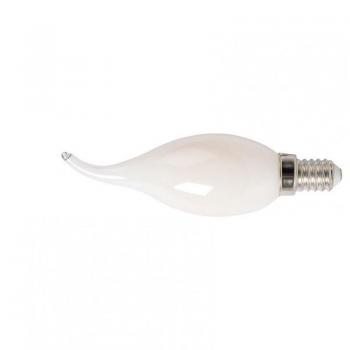 Bombilla LED vela decorativa opal - DUOLEC - E14 luz cálida 4W