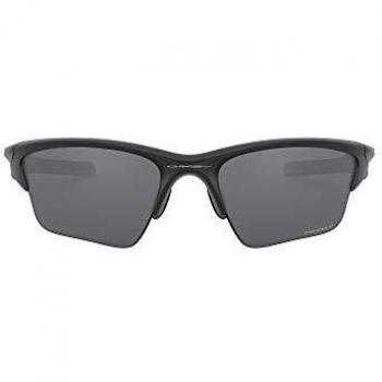 Oakley Half Jacket 2.0 XL Sunglasses, Matte Black with Prizm Black lenses, size 62 MM, polarized, unisex