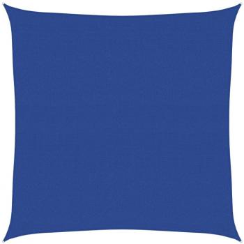 vidaXL Sunshade Sail 160 g/m² Square Blue 5x5 m HDPE