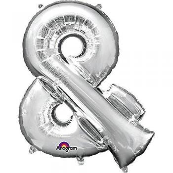 amscan 3301901 - Globo de Papel de Aluminio con Letra E de 40,6 cm