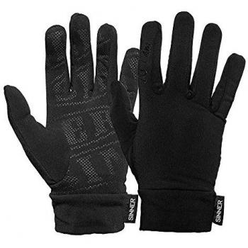 Sinner Huff - Guantes de esquí para hombre, color negro, talla XL