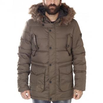 Superdry - Abrigo - Plumaje - para hombre caqui M
