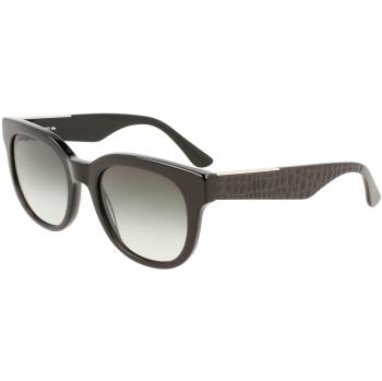 Lacoste L971S Women's Square Acetate Sunglasses - Black, 52mm