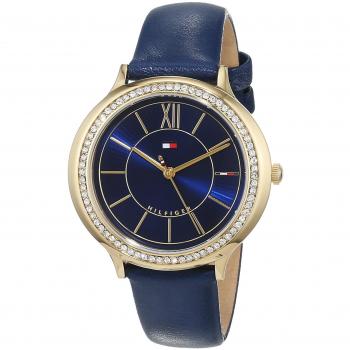 Tommy Hilfiger Womens Analogue Classic Quartz Watch with Leather Strap 1781852