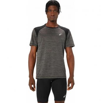 ASICS Road Camiseta De Running Hombres - Negro