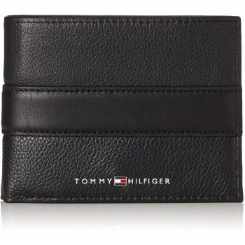 Tommy Hilfiger - Th Downtown Cc Flap And Coin, Tarjeteros Hombre, Negro