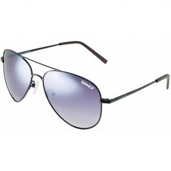 Morin Matt Black Metal Sunglasses SISU7231003