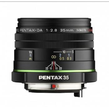 Lente Macro Pentax HD DA 35mm F2.8 Edición Limitada Negra para APS-C - Enfoque Único y Alta Calidad