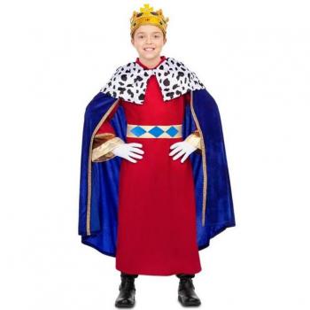 Disfraz Rey Mago Azul para niño talla 1 a 2 años