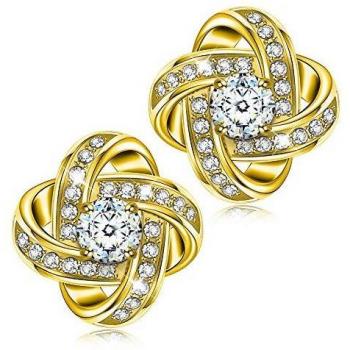 Alex Perry Pendientes de Plata 925 Regalos para Mujeres niñas Regalo Joyas de Oro Personalizadas día de San Valentín día de la Madre Navidad cumpleaños Regalos para mamá Mujer Esposa Novia
