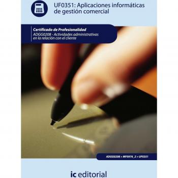 Aplicaciones informáticas de la gestión comercial. adgg0208