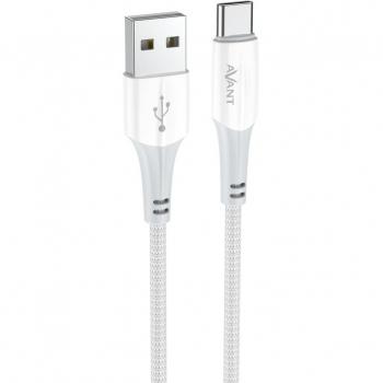 Cable USB Tipo C Avant Force Edition 1m 3A Blanco