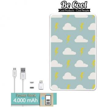 Becool® - Batería Externa Power Bank 4000 mah + Gratis 1 cable USB-MicroUsb