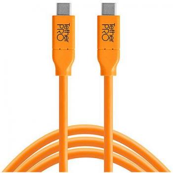 TetherBoost Pro 31' USB-C to USB-C Cable - Orange - 20% Discount