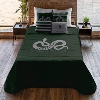 Edredón Harry Potter Slytherin 250 gr para cama de 135 (235x270 cm)