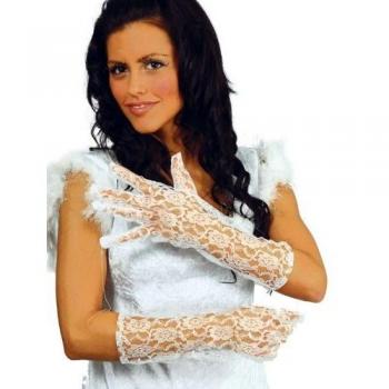 Alco PAR DE Guantes CALADOS Blancos 36 CMS.