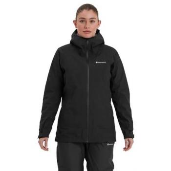 Montane Women's Solution Waterproof Jacket, UK 12, Black