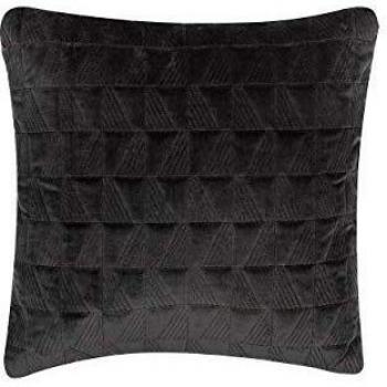 Cojín Decorativo Geométrico de Algodón Gris 45 x 45 cm Minimalista Lalam