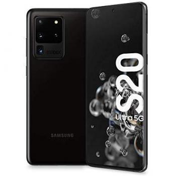 Samsung Galaxy S20 Ultra 5G - SM-G988U1 Cosmic Black 12 GB RAM 128 GB de Almacenamiento