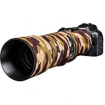 EasyCover Neoprene Camouflage Lens Cover for Canon RF 600mm f/11 IS STM, Brown
