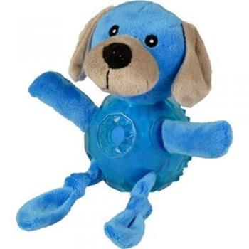 Peluche para Perros Flamingo Bellies Azul con Pelota TPR