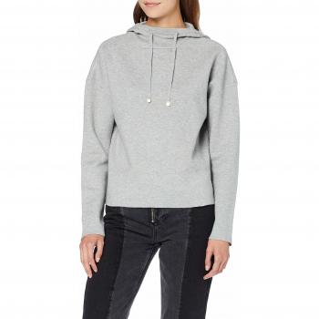 Vero Moda Vmlounge LS Hood Blouse suéter, Gris Light Grey Melange, 38