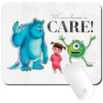 Alfombrilla de Ratón Monstruos S.A. 100 Aniversario Disney We Scare Because We Care