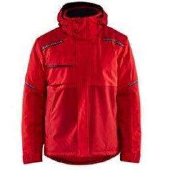 Chaqueta de Trabajo de Invierno Stretch 2D 4881 - Rojo/Rojo Oscuro Talla M