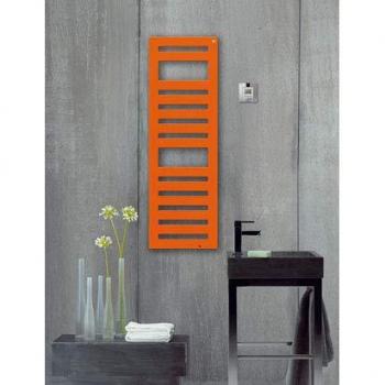 Radiador eléctrico de diseño Zehnder Metropolitan Spa, 1540 x 400 mm, blanco RAL 9016