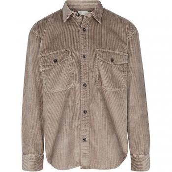 Camisa Relaxed Fit de pana marrón para hombre Gant