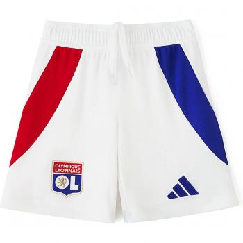 Olympique Lyon adidas Home Shorts 2024-25 - Kids