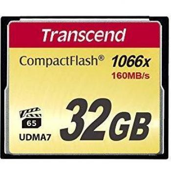 Transcend TS32GCF1000 - Tarjeta de Memoria Compact Flash de 32 GB