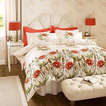 Petunia juego de funda de edredón para cama de matrimonio