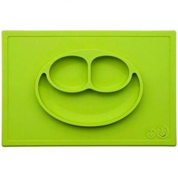 Estera Feliz de Smith - de una sola pieza de silicona Mantel + Placa