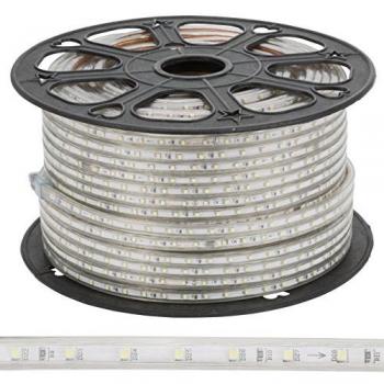 Tira LED SMD3528 60 LEDs/M 480W 24000Lm 3000ºK IP65 100M 40000H - Blanco Cálido