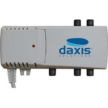 Amplificador Interior de Vivienda UHF 20dB 4 Salidas LTE 5G Daxis