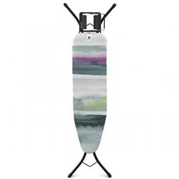 Brabantia Mesa de Planchar A con Soporte Plancha Vapor, Morning Breeze, 110 x 30 cm