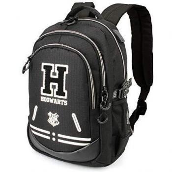 KARACTERMANIA Harry Potter School - Mochila Running HS 1.2, Negro