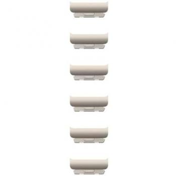 Kit de Correa de Acero Inoxidable para Apple Watch 46 mm con Eslabones Naturales