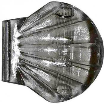 Spirella colección Shell-Clip, Clips fijadores para Cortina de Ducha/baño, Adhesivos, 5,6 x 5,6