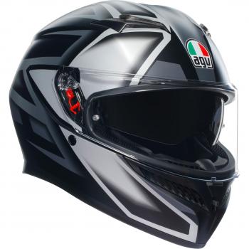 Casco AGV K3 Compound Matt Black/Grey XL