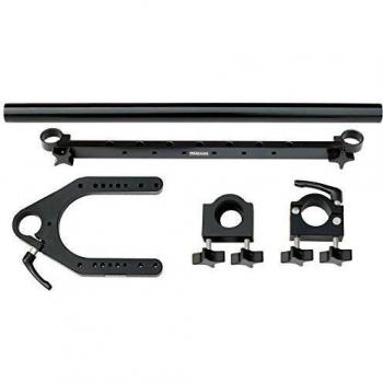 PROAIM Camera Mount System for Cart/Trolley - Accepts Any Mitchell/Bowl Camera Plate | 360° Rotation & Height Adjustment | Durable, Stable, Lightweight | Accepts Multiple Horseshoes