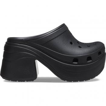 Crocs Unisex Siren Clog - Black, Size W11/M9