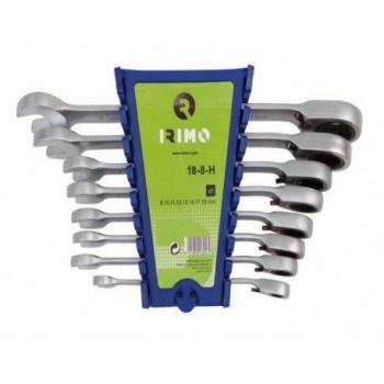 RATCH.COMB.WR.SET 8 PCS HOLDER