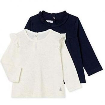 Petit Bateau tee Shirt Ml_5018199 Camisa Manga Larga, Multicolor