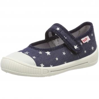 Superfit Girls' Bella Low-Top Slippers, Blue Blue 80, 7.5 UK