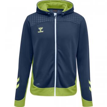 Sudadera con Capucha Hummel hmlLEAD Poly Azul con Cremallera
