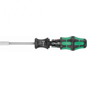 Destornillador con recámara de puntas, Kraftform Kompakt 27 Set 1, 7 piezas - Wera