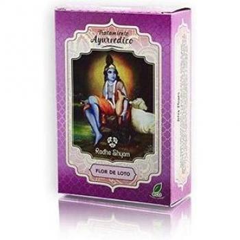 Flores de Loto Tratamiento Capilar Natural 100g Radhe Shyam